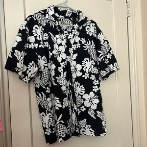 ky's hawaii button down shirt size" L